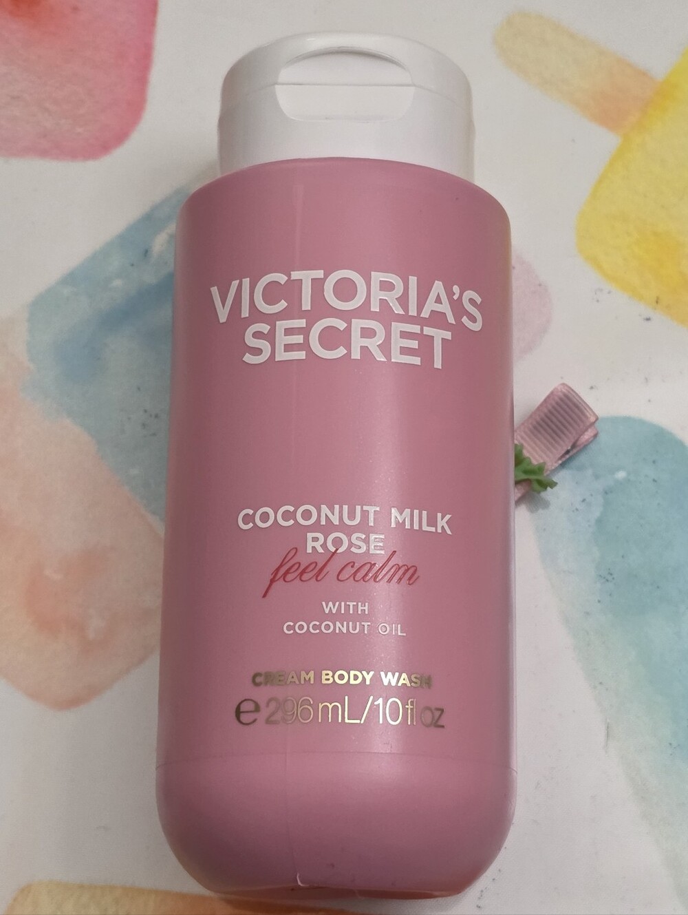 Victoria's Secret Coconut Milk Rose Cream Body Wash 10oz NEW
